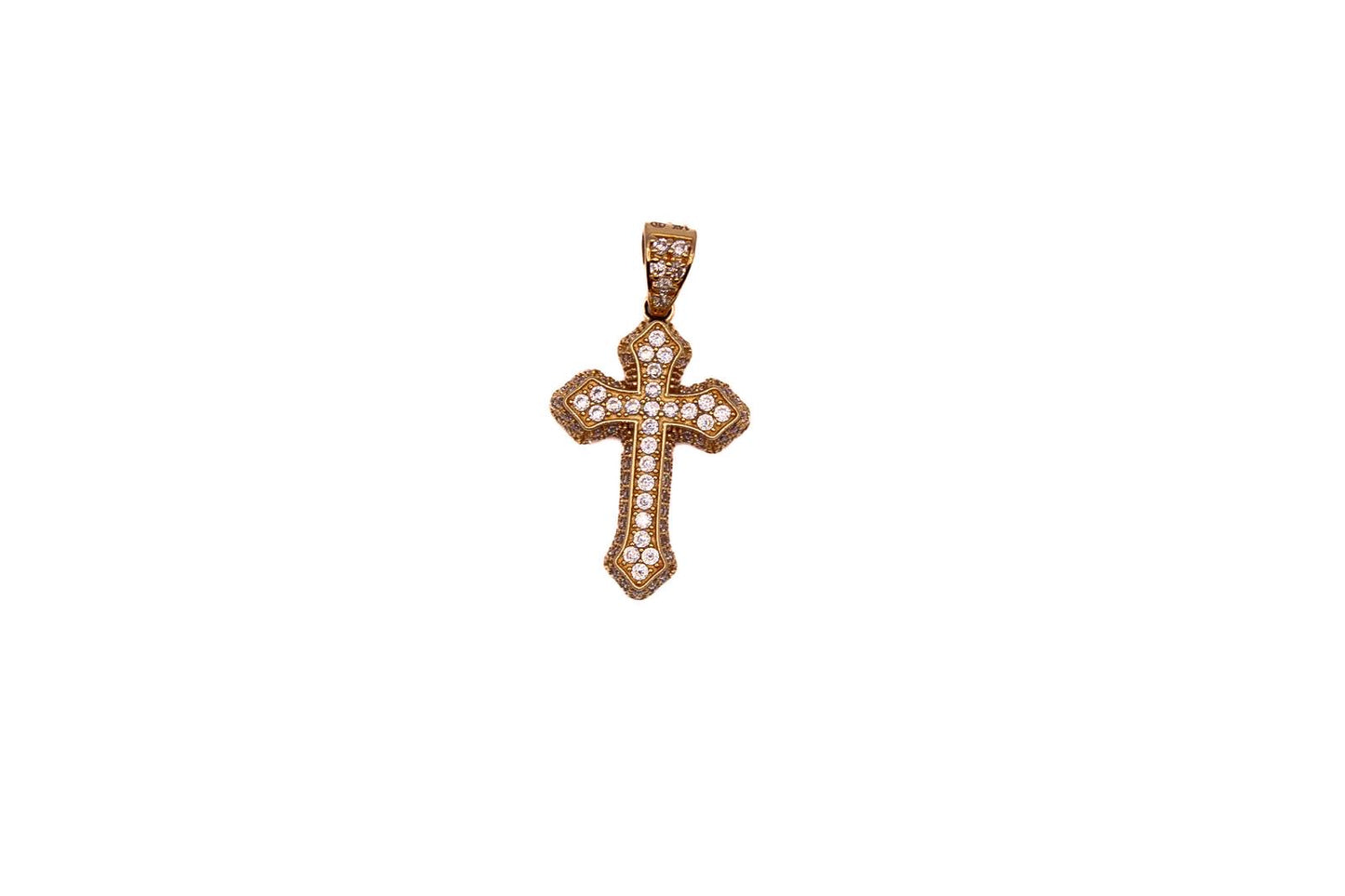 14K Gold Cross Pendant