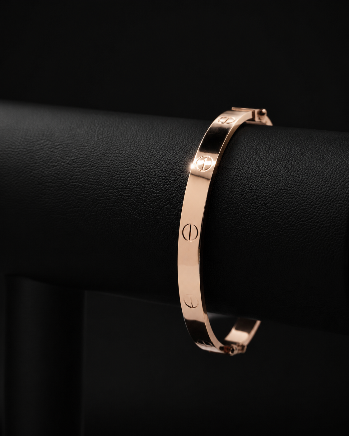 14k Rose Gold Love Bracelet