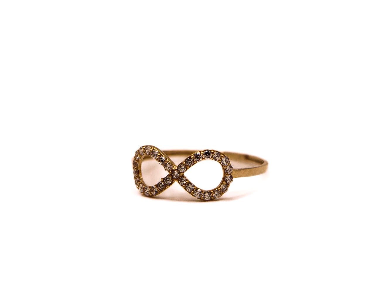 Infinity 14k Gold Ring