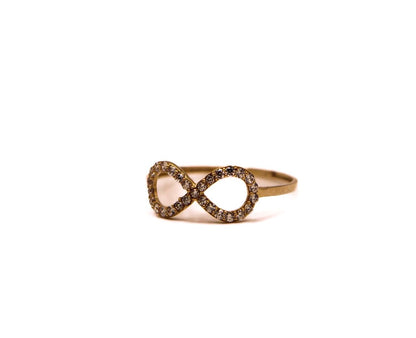 Infinity 14k Gold Ring