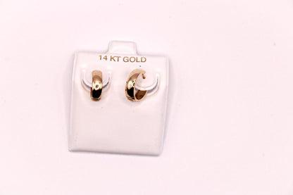 14K Gold Hoop Earrings