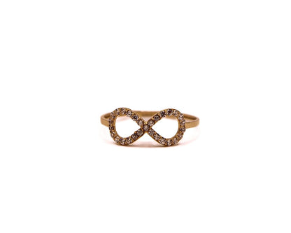 Infinity 14k Gold Ring
