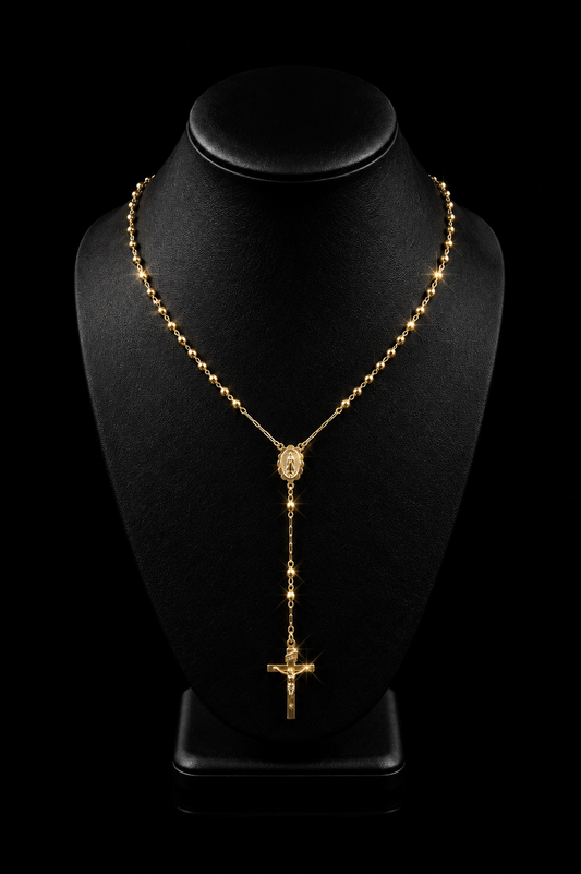 14k Gold Rosary