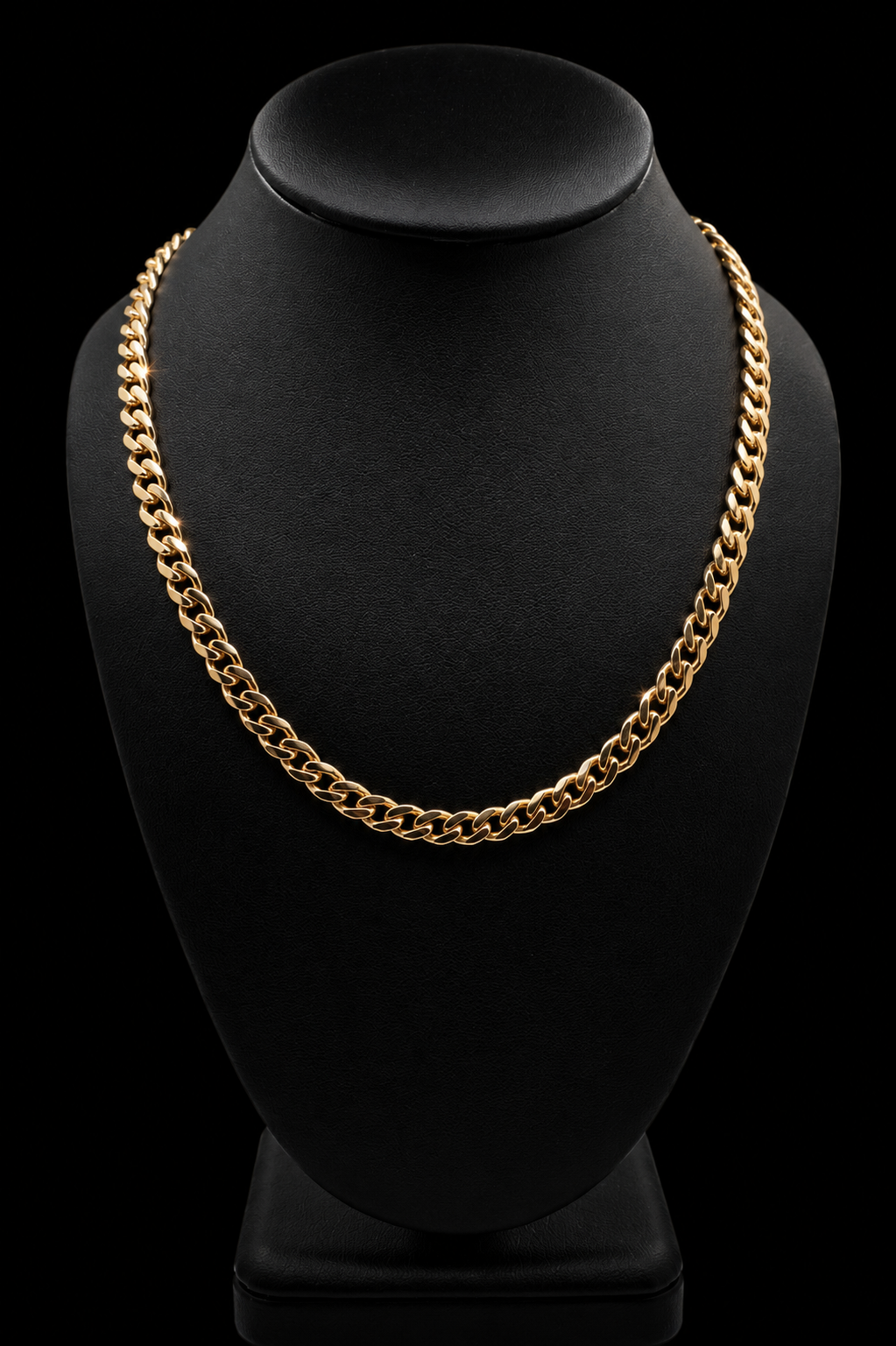 14k Miami Curb Link Chain Choker