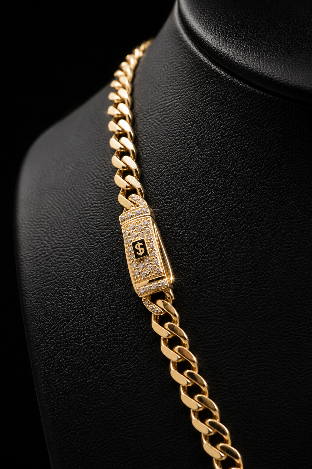 14k Miami Curb Link Chain Choker