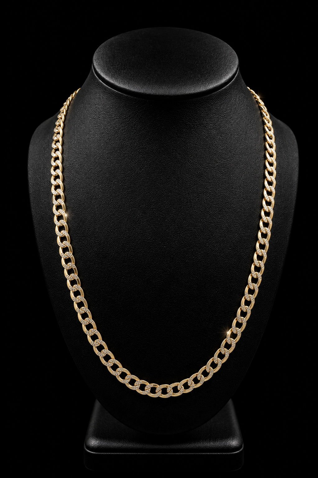 14k Cuban Curb Two-Tone - 6.38mm 22in
