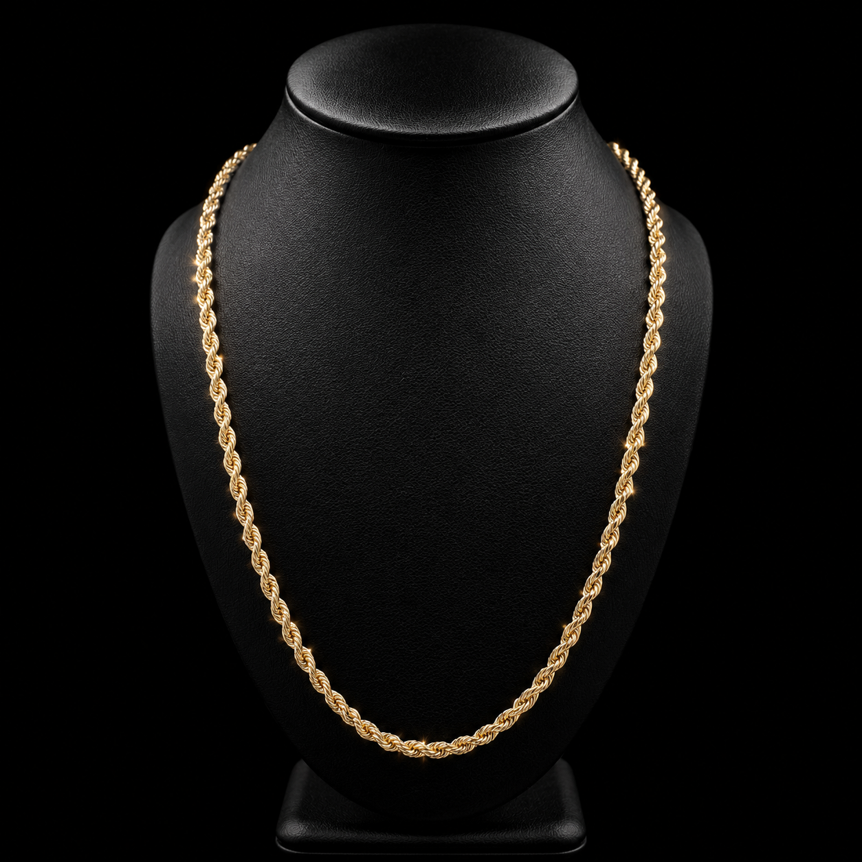 14k Rope Chain - 22in 2.38mm
